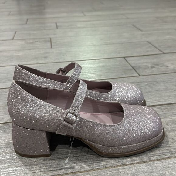 Steve Madden Girls Drama Sparkle Mary Janes New! - Picture 6 of 12